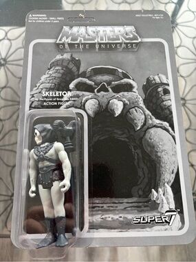 Funko Skeletor Masters Of The Universe MOTU Super 7 Reaction Toy Figure